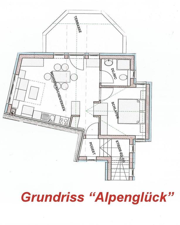 شقة Am Schwand Grän المظهر الخارجي الصورة